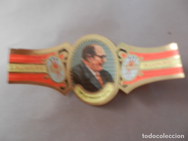 Vitolas de colecci&oacute;n: VITOLA DE PURO ALVARO SERIE PINTORES EMILIO FERRER ESPEL.