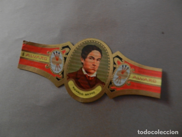 Vitolas de colecci&oacute;n: VITOLA DE PURO ALVARO SERIE PINTORES RICARDO BRAVO.