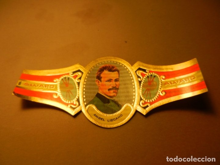 Vitolas de colecci&oacute;n: VITOLA DE PURO ALVARO SERIE PINTORES ANGEL LIZCANO.