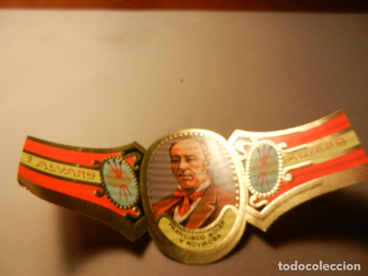 Vitolas de colecci&oacute;n: VITOLA DE PURO ALVARO SERIE PINTORES FRANCISCO SOLER Y ROVIROSA.