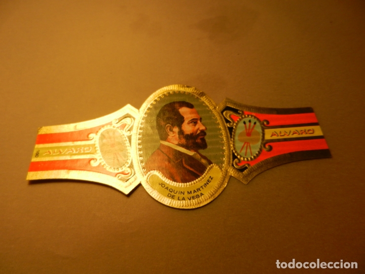 Vitolas de colecci&oacute;n: VITOLA DE PURO ALVARO SERIE PINTORES JUAQU&Iacute;N MARTINEZ DE LA VEGA.