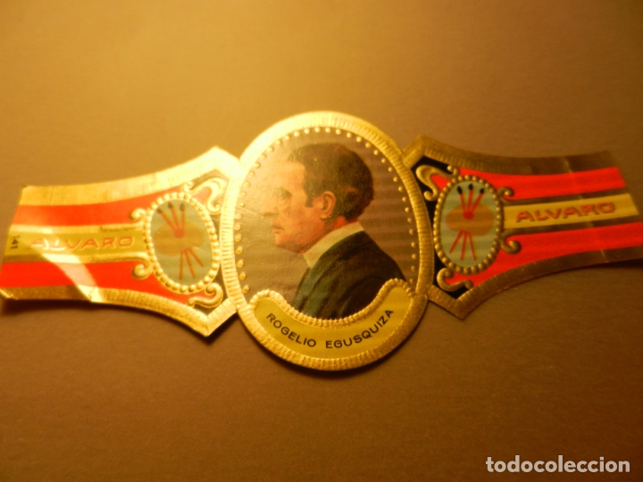 Vitolas de colecci&oacute;n: VITOLA DE PURO ALVARO SERIE PINTORES ROGELIO EGUSQUIZA.