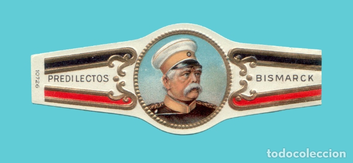 An&eacute;is de charuto de cole&ccedil;&atilde;o: VITOLA ANTIGUA - SIN MARCA - EL MARISCAL ALEM&Aacute;N BISMARCK