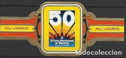 Vitolas de colecci&oacute;n: &Aacute;LVARO.-ID 279-82.- Serie FERIAS.- Vitola Barcelona 1982