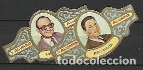 Vitolas de colecci&oacute;n: &Aacute;LVARO.-ID 4.- Serie PREMIOS PLANETA.-Vitolas n&ordm; 6 y 21
