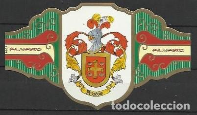 Vitolas de colecci&oacute;n: &Aacute;LVARO.-ID 40-74.- Serie HER&Aacute;LDICA IV.- Vitola n&ordm; 10