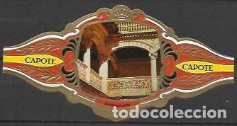 Vitolas de colecci&oacute;n: CAPOTE TABACOS.-ID 91.- Serie ARQUITECTURA MONUMENTAL SERIE &rdquo;B&rdquo;-Vitola n&ordm; 7