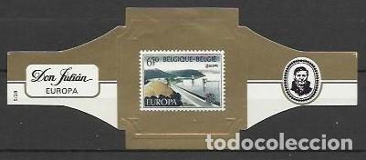 Vitolas de colecci&oacute;n: DON JULI&Aacute;N.-ID 140-5.- SERIE  EUROPA VII.- VITOLA N&ordm; 5