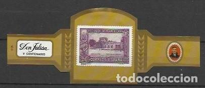 Vitolas de colecci&oacute;n: DON JULI&Aacute;N.-ID 144-6.- SERIE PRO UNI&Oacute;N IBEROAMERICANA.- VITOLA N&ordm; 6