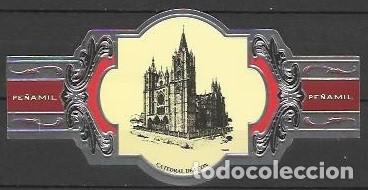 Vitolas de colecci&oacute;n: PE&Ntilde;AMIL.-ID 174-217.-SERIE CATEDRALES PLATA 1&ordf;.-VITOLAS N&ordm; 7