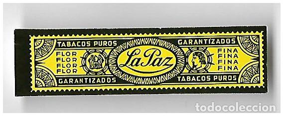 Vitolas de colecci&oacute;n: VITOLA  ** LA PAZ ** - Foto 1