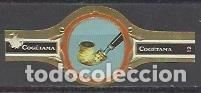 Vitolas de colecci&oacute;n: COGETAMA.-ID 330.-SERIE PIPAS.- VITOLA N&ordm; 12