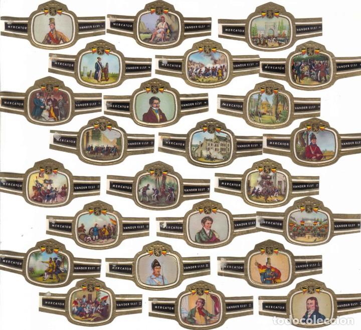 Vitolas de colecci&oacute;n: Vitolas. Serie completa Mercator - Revoluci&oacute;n de 1830. 24 vitolas.