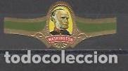 Sammlung von Banderolen: WASHINGTON 476.- GENERALES GUERRA CIVIL.- CON s EN ALA.- 17 VITOLAS