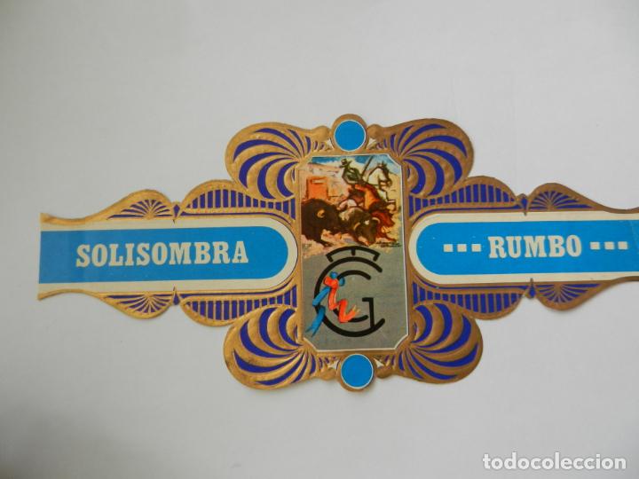 Vitolas de colecci&oacute;n: VITOLA SOLISOMBRA RUMBO - SERIE TAURINA GANADER&Iacute;AS N&ordm; 4 - EUSEBIA GALACHE DE COBALEDA
