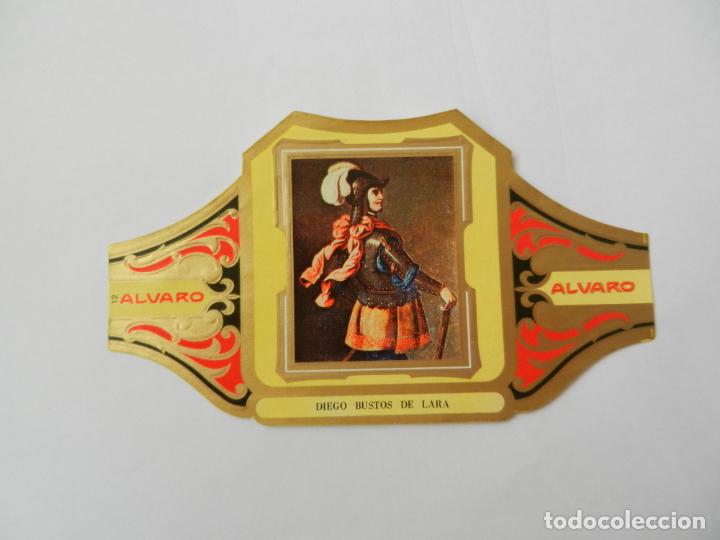 Vitolas de colecci&oacute;n: VITOLA ALVARO-SERIE CUADRO DE PINTORES ESPA&Ntilde;OLES-DIEGO BUSTOS DE LARA - ZURBAR&Aacute;N