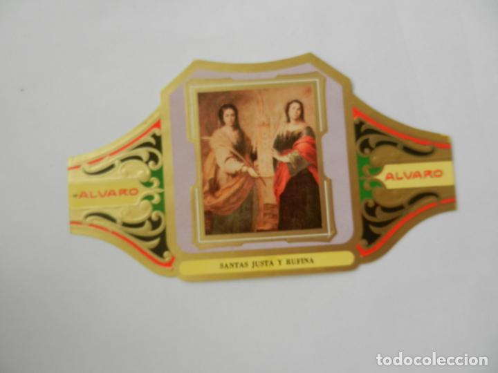 Vitolas de colecci&oacute;n: VITOLA ALVARO-SERIE CUADRO DE PINTORES ESPA&Ntilde;OLES- SANTAS JUSTA Y RUFINA - MURILLO.