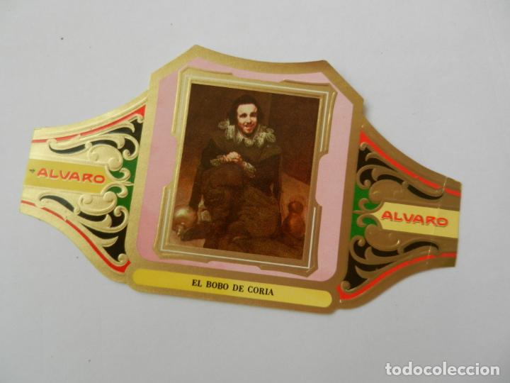 Vitolas de colecci&oacute;n: VITOLA ALVARO-SERIE CUADRO DE PINTORES ESPA&Ntilde;OLES- EL BOBO DE CORIA - VELAZQUEZ.