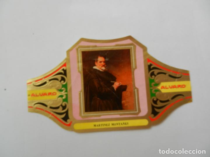 Vitolas de colecci&oacute;n: VITOLA ALVARO-SERIE CUADRO DE PINTORES ESPA&Ntilde;OLES- MARTINEZ MONTA&Ntilde;ES - VELAZQUEZ.
