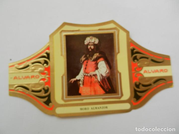 Vitolas de colecci&oacute;n: VITOLA ALVARO-SERIE CUADRO DE PINTORES ESPA&Ntilde;OLES- MORO ALMANZOR - ZURBAR&Aacute;N .