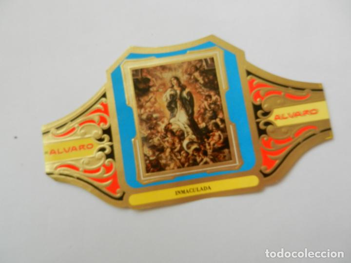 Vitolas de colecci&oacute;n: VITOLA ALVARO-SERIE CUADRO DE PINTORES ESPA&Ntilde;OLES- INMACULADA  - VALDES LEAL.