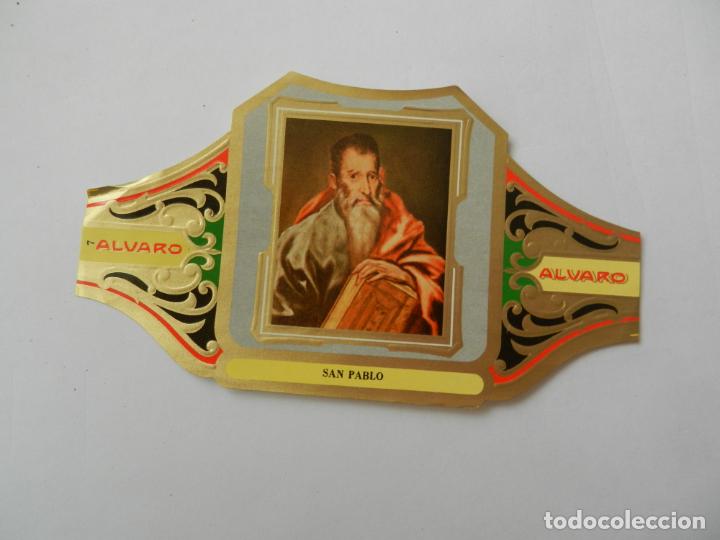 Vitolas de colecci&oacute;n: VITOLA ALVARO-SERIE CUADRO DE PINTORES ESPA&Ntilde;OLES- SAN PABLO  - EL GRECO.