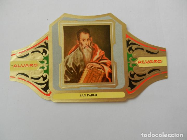 Vitolas de colecci&oacute;n: VITOLA ALVARO-SERIE CUADRO DE PINTORES ESPA&Ntilde;OLES- SAN PABLO  - EL GRECO.