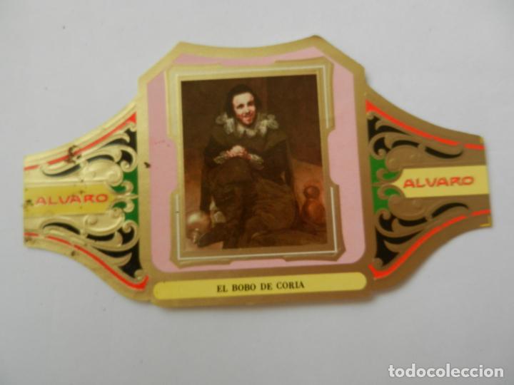 Vitolas de colecci&oacute;n: VITOLA ALVARO-SERIE CUADRO DE PINTORES ESPA&Ntilde;OLES-  EL BOBO DE CORIA  - VELAZQUEZ.