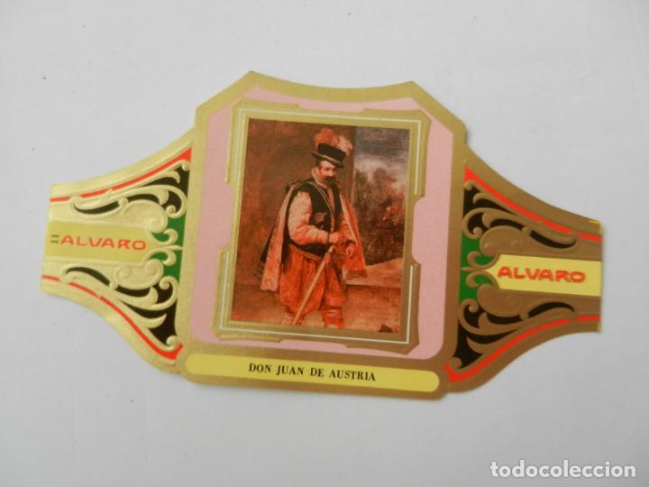 Vitolas de colecci&oacute;n: VITOLA ALVARO-SERIE CUADRO DE PINTORES ESPA&Ntilde;OLES- DON JUAN DE AUSTRIA - VELAZQUEZ.