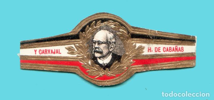 Vitolas de colecci&oacute;n: VITOLA CUBANA MUY ANTIGUA - H. DE CABA&Ntilde;AS Y CARVAJAL (CUBA) - El mariscal BISMARCK