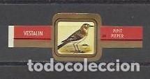 Vitolas de colecci&oacute;n: VESTALIN-468.- SERIE P&Aacute;JAROS.- 24 VITOLAS.- COMPLETA