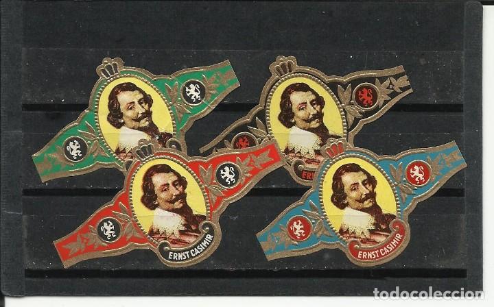 Vitolas de colecci&oacute;n: ERNST CASIMIR-51.-SERIE 211-14 VITOLAS.-4 COLORES.COMPLETA
