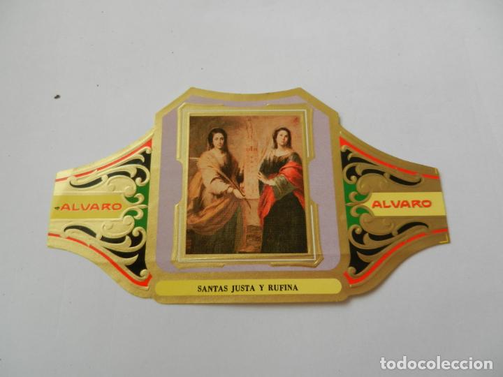 Vitolas de colecci&oacute;n: VITOLA ALVARO-SERIE CUADRO DE PINTORES ESPA&Ntilde;OLES- SANTAS JUSTA Y RUFINA - MURILLO.