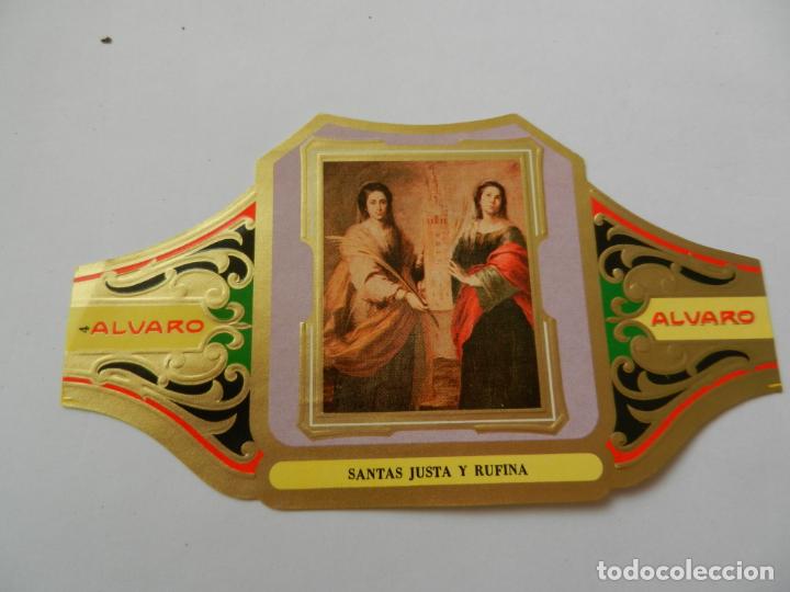 Vitolas de colecci&oacute;n: VITOLA ALVARO-SERIE CUADRO DE PINTORES ESPA&Ntilde;OLES- SANTAS JUSTA Y RUFINA - MURILLO.