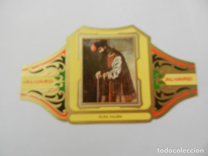 Vitolas de colecci&oacute;n: VITOLA ALVARO-SERIE CUADRO DE PINTORES ESPA&Ntilde;OLES- NU&Ntilde;O SALIDO - ZURBAR&Aacute;N.