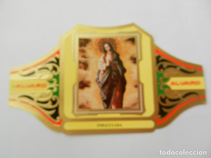 Vitolas de colecci&oacute;n: VITOLA ALVARO-SERIE CUADRO DE PINTORES ESPA&Ntilde;OLES- INMACULADA - ZURBAR&Aacute;N.