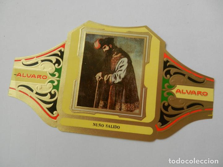 Vitolas de colecci&oacute;n: VITOLA ALVARO-SERIE CUADRO DE PINTORES ESPA&Ntilde;OLES- NU&Ntilde;O SALIDO - ZURBAR&Aacute;N.