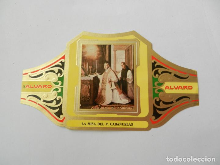 Vitolas de colecci&oacute;n: VITOLA ALVARO-SERIE CUADRO DE PINTORES ESPA&Ntilde;OLES- LA MISA DEL P. CABA&Ntilde;UELAS - ZURBAR&Aacute;N.