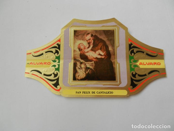 Vitolas de colecci&oacute;n: VITOLA ALVARO-SERIE CUADRO DE PINTORES ESPA&Ntilde;OLES- SAN FELIX DE CANTALICIO - MURILLO.