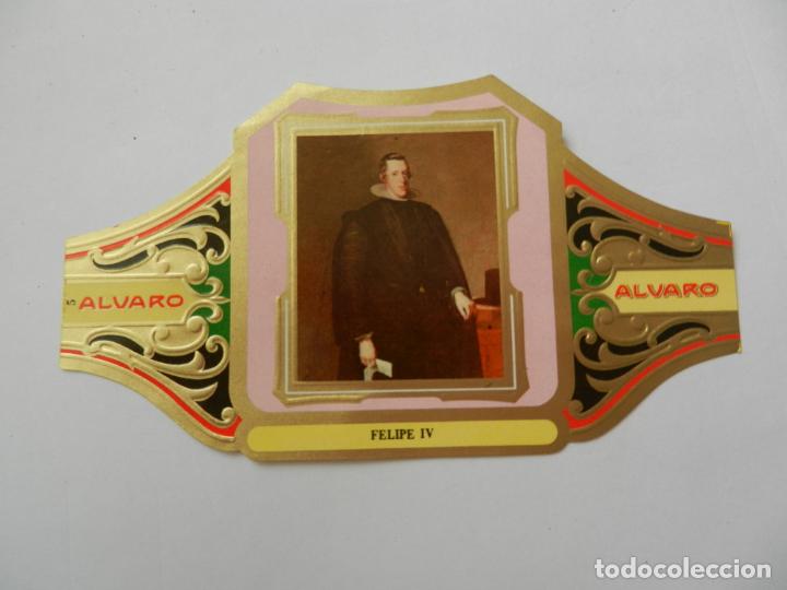 Vitolas de colecci&oacute;n: VITOLA ALVARO-SERIE CUADRO DE PINTORES ESPA&Ntilde;OLES- FELIPE IV - VELAZQUEZ.