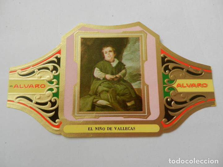 Vitolas de colecci&oacute;n: VITOLA ALVARO-SERIE CUADRO DE PINTORES ESPA&Ntilde;OLES- EL NI&Ntilde;O DE VALLECAS - VELAZQUEZ.