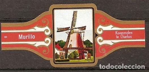 Vitolas de colecci&oacute;n: MURILLO-103.- SERIE MOLINOS DE VIENTO.-ROJA.-20 V.-COMPLETA