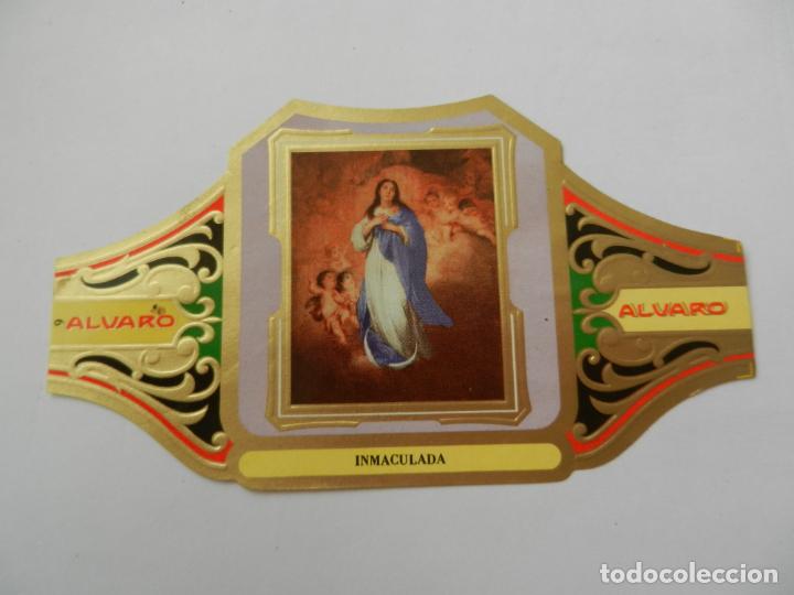 Vitolas de colecci&oacute;n: VITOLA ALVARO - SERIE CUADRO DE PINTORES ESPA&Ntilde;OLES - INMACULADA - MURILLO