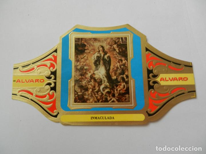 Vitolas de colecci&oacute;n: VITOLA ALVARO - SERIE CUADRO DE PINTORES ESPA&Ntilde;OLES - INMACULADA - VALDES LEAL
