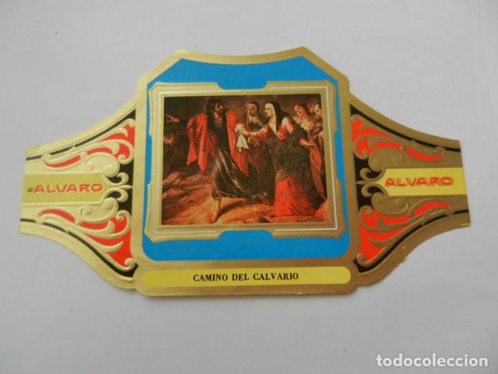 Vitolas de colecci&oacute;n: VITOLA ALVARO - SERIE CUADRO DE PINTORES ESPA&Ntilde;OLES - CAMINO DEL CALVARIO - VALDES LEAL
