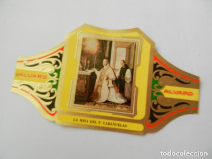 Vitolas de colecci&oacute;n: VITOLA ALVARO - SERIE CUADRO DE PINTORES ESPA&Ntilde;OLES - LA MISA DEL P. CABA&Ntilde;UELAS