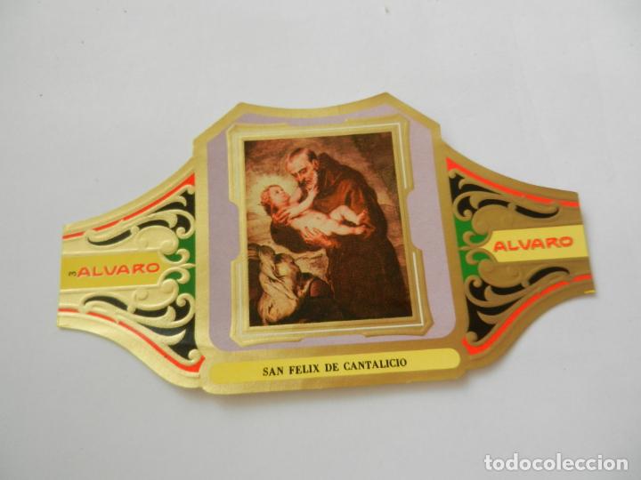Vitolas de colecci&oacute;n: VITOLA ALVARO - SERIE CUADRO DE PINTORES ESPA&Ntilde;OLES - SAN FELIX DE CANTALICIO - MURILLO