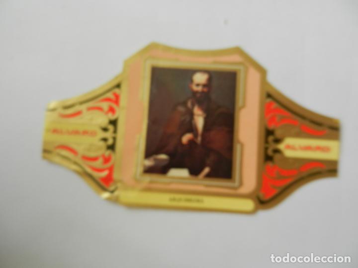 Vitolas de colecci&oacute;n: VITOLA ALVARO - SERIE CUADRO DE PINTORES ESPA&Ntilde;OLES - ARQU&Iacute;MEDES - RIBERA