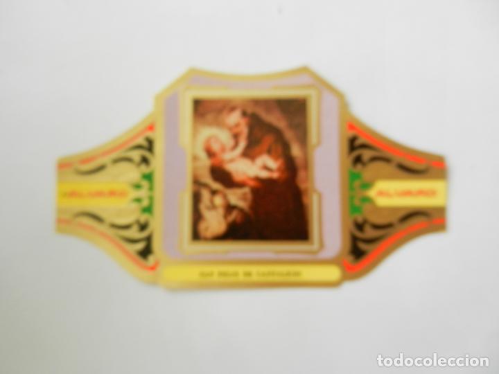Vitolas de colecci&oacute;n: VITOLA ALVARO - SERIE CUADRO DE PINTORES ESPA&Ntilde;OLES - SAN FELIX DE CANTALICIO - MURILLO
