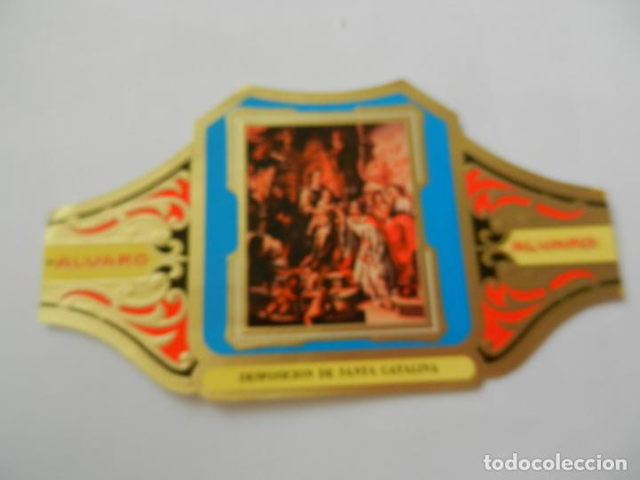 Vitolas de colecci&oacute;n: VITOLA ALVARO - SERIE CUADRO DE PINTORES ESPA&Ntilde;OLES - DESPOSICI&Oacute;N DE SANTA CATALINA - VALDES LEAL